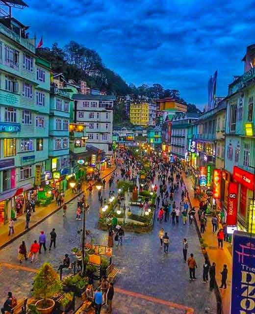 MG Marg, Gangtok, capital of sikkim